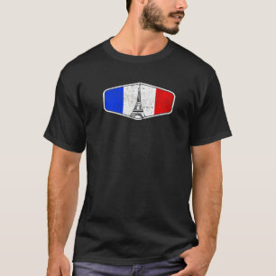 Camiseta Me encanta París Francia Eiffel Torre Viñal Francé