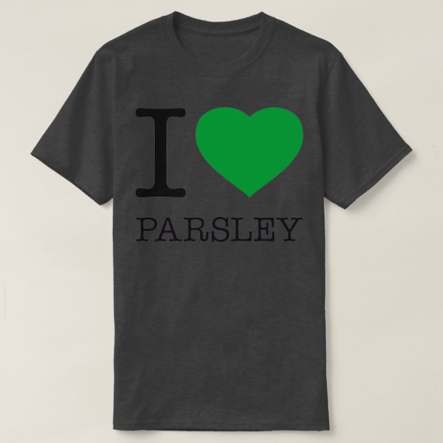CAMISETA ME ENCANTA PARSLEY (Diseño del anverso)