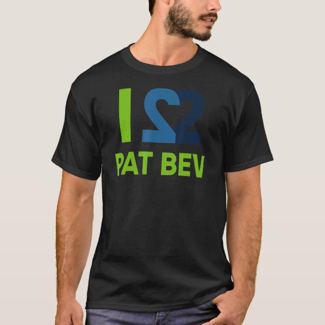 Camiseta Me encanta Pat Bev 3 (Anverso)