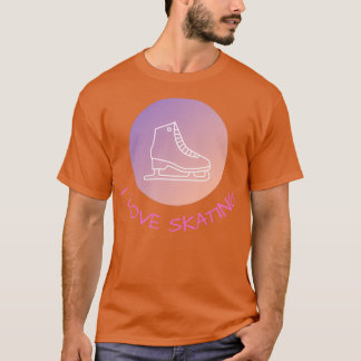 Camiseta Me encanta patinar 2