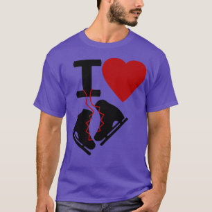 Camiseta Me Encanta Patinar Sobre Hielo 23