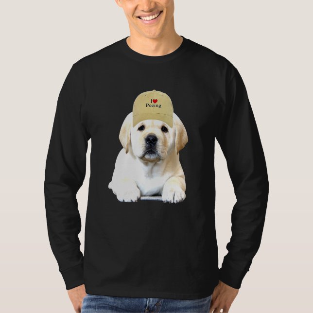 Camiseta Me Encanta Peeinglove Peeing Hati Love Dog For Dog (Anverso)