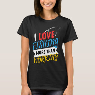 Camiseta Me encanta pescar
