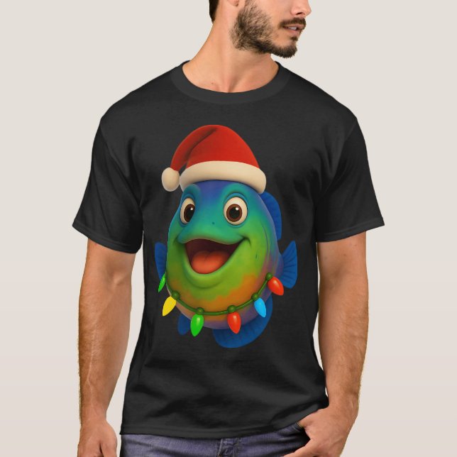 Camiseta Me encanta pescar (Anverso)