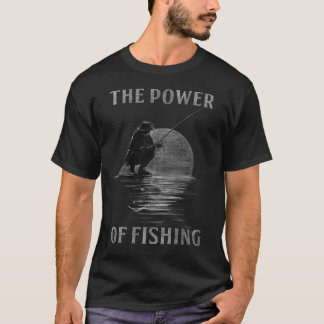 Camiseta Me encanta pescar en EE. UU.