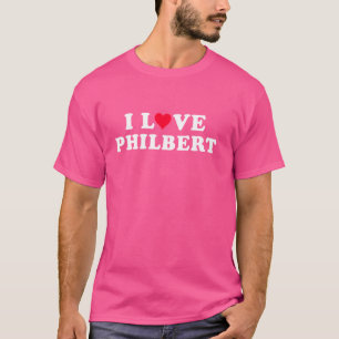 Camiseta Me encanta Philbert Mating Girlfriend Boyfriend Ph