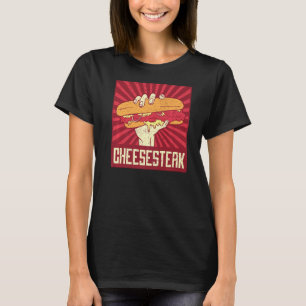 Camiseta Me Encanta Philly Cheesesteaks Mago Con Ese Amanec