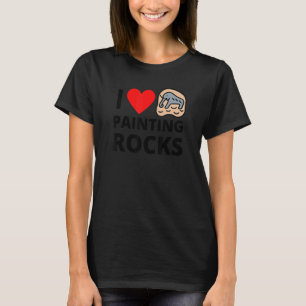 Camiseta Me encanta pintar rocas Rocas Rocas Cardilla Amabi