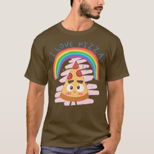 Camiseta Me encanta Pizza Cute Lgbtq Gay Pride Rainbow 1971