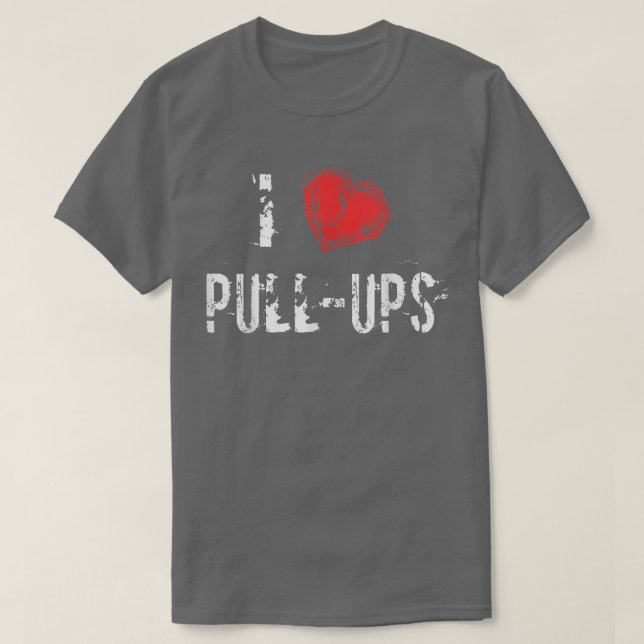 Camiseta Me encanta PullUps Workout T  (Diseño del anverso)