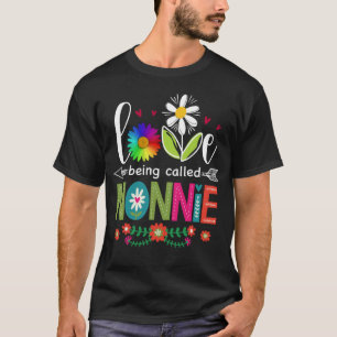 Camiseta Me encanta que me llamen abuela nonnie Cum Madre D