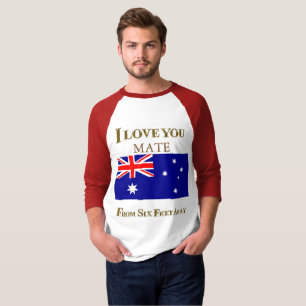 CAMISETA ME ENCANTA QUE TE ENVÍES A SEIS PIES DE DISTANCIA.