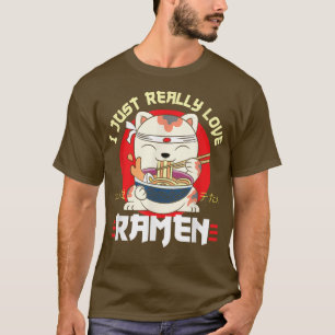 Camiseta Me encanta Ramen fan de Ramen