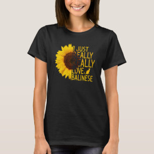 Camiseta Me Encanta Realmente Que Los Hombres Balineses Sal
