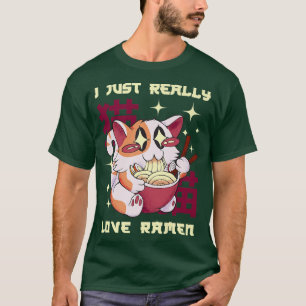 Camiseta Me Encanta Realmente Ramen Food Cocinar Sopa Ramen