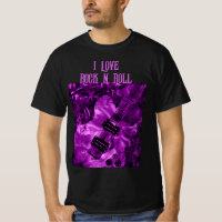 Me encanta Rock N Roll Electric Guitarra Pintando 