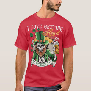 Camiseta Me Encanta Ser Cabeza En El Escenario De St Patric