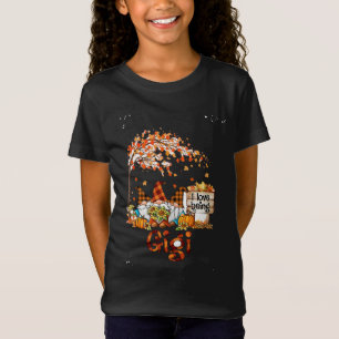 Camiseta Me Encanta Ser Gigi Gnomes Pumpkin Fall Lees Autum