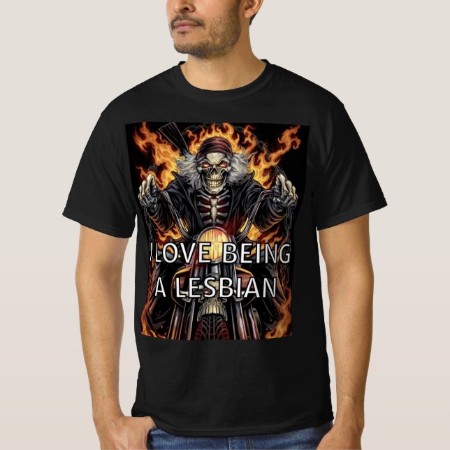 CAMISETA ME ENCANTA SER LESBIANO (Anverso)