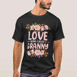 Camiseta Me Encanta Ser Llamada Abuela Cita De Giro