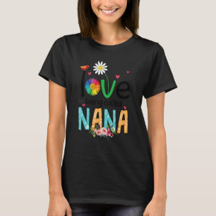 Camiseta Me Encanta Ser Llamada Abuela Mimi Nana Gigi