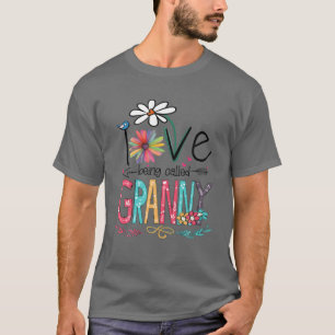 Camiseta Me Encanta Ser Llamada Granny Sunflower