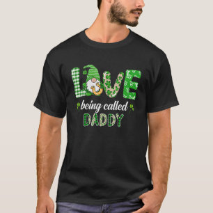 Camiseta Me Encanta Ser Llamado Daddy Gnome Planteó St Patr