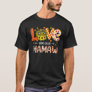 Camiseta Me Encanta Ser Llamado Mamaw Leopard Topkin Tapado