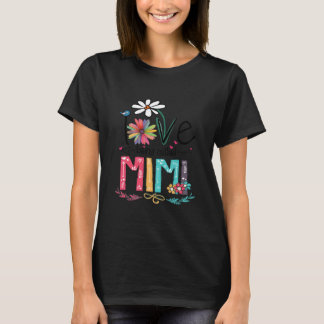 Camiseta Me Encanta Ser Llamado Mimi Sunflower Shirt 