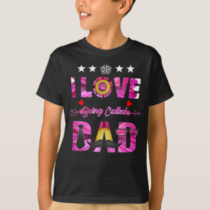 Camiseta Me encanta ser llamado papá papá papá papá papá pa