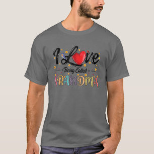 Camiseta Me Encanta Ser Llamado Regalo De Abuela Para La Ab