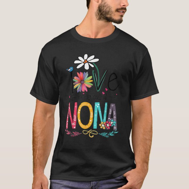 Camiseta Me Encanta Ser Llamado Sunflower Nonna (Anverso)