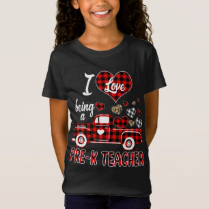 Camiseta Me Encanta Ser Maestra Preuniversitaria De Camión