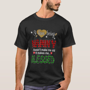 Camiseta Me Encanta Ser Navidades De Niñera Red Caro