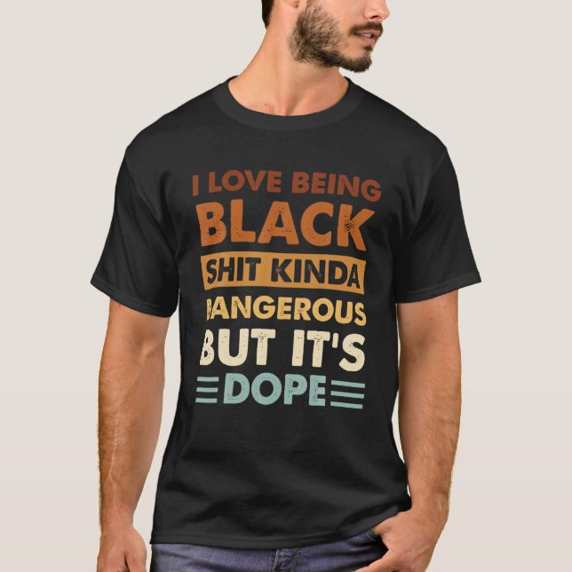 Camiseta Me Encanta Ser Negra, Fundadosa Estadounidense Afr (Anverso)