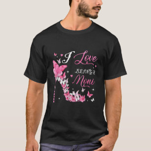 Camiseta Me encanta ser Noni Butterflies de tacón alto madr