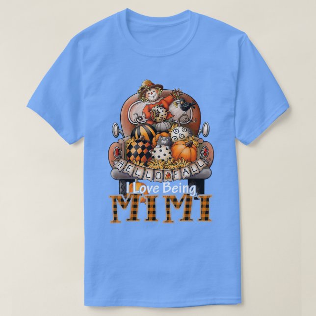 Camiseta Me Encanta Ser Un Agricultor De Mimi Trucos Trucos (Diseño del anverso)