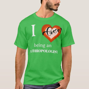 CAMISETA ME ENCANTA SER UN ANTROPOLOGISTA