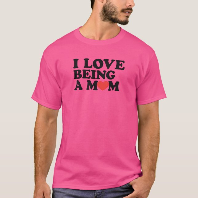 Camiseta Me encanta ser un chico de mamá (Anverso)