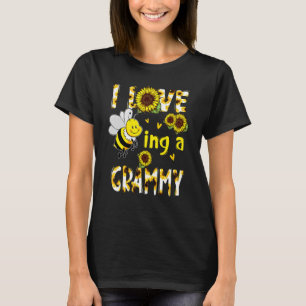 Camiseta Me encanta ser un día de madre de abeja de girasol
