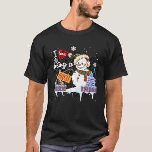 Camiseta Me Encanta Ser Un Gigi Navidades De Snowman Noches