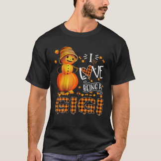 Camiseta Me Encanta Ser Un Hombre De Calabaza Gracioso