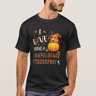 Camiseta Me Encanta Ser Un Terapia Respiratoria Caída