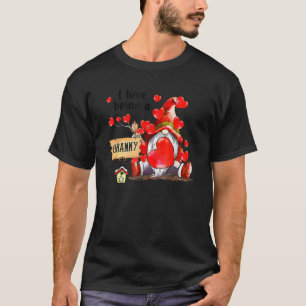 Camiseta Me Encanta Ser Una Abuela Gnome Granny Heart Valen