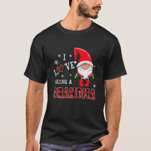 Camiseta Me Encanta Ser Una Abuela Gnomes Divertidos Pajama
