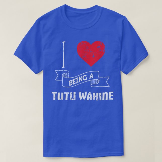 Camiseta Me Encanta Ser Una Abuela Hawai Tutu Wahine (Diseño del anverso)