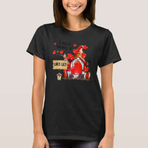 Camiseta Me Encanta Ser Una Dama De Almuerzo Gnome Lunch La