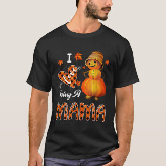 Camiseta Me Encanta Ser Una Halloween De Mama Pumpkin Snowm