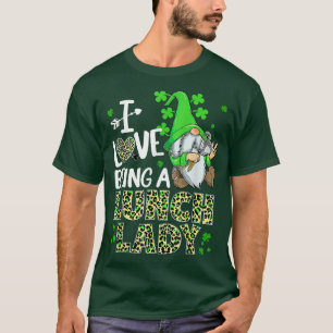 Camiseta Me Encanta Ser Una Lechadora De Almuerzo Gnome Lun