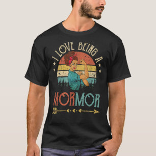 Camiseta Me Encanta Ser Una Mujer Mora Abuela Rosie Vintage